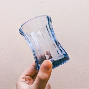 Southern Living At Home Pure Reflections Light Blue Glass Votive